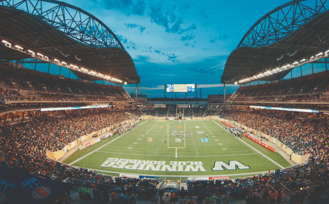 Winnipeg Football Club Posts Operating Profit of .6 Million