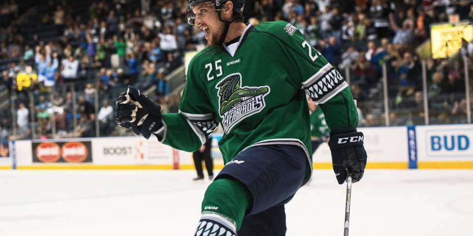 Winiecki Propels ‘Blades to Triumph over Growlers