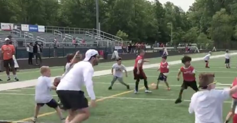 WATCH: Baker Mayfield Playing DB and Dancing to ‘Old Town Road’ at His Kids Camp is Amazing