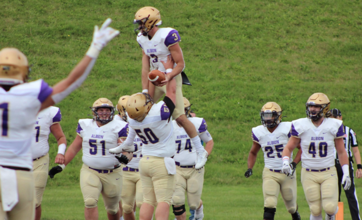 Albion College Football Looks Sharp in Win Over Kalamazoo College