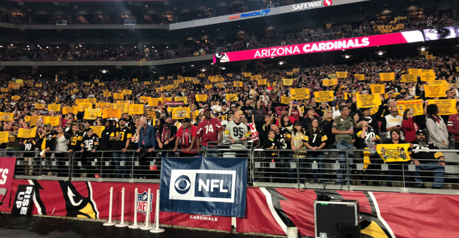 WATCH: Steelers Fans Takeover Arizona