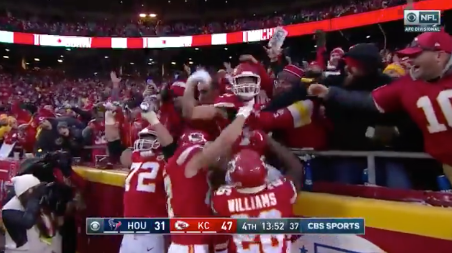 WATCH: Chiefs Lineman Eric Fisher Goes Full Stone Cold Steve Austin