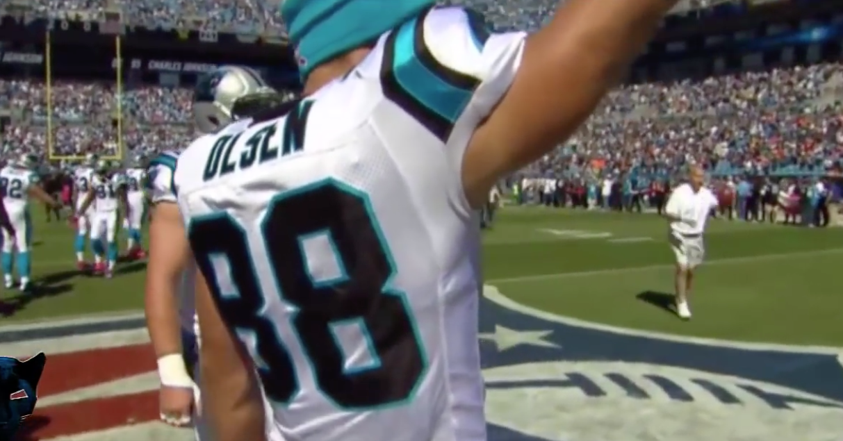 Former Carolina Panthers TE Greg Olsen in Buffalo for Bills Visit