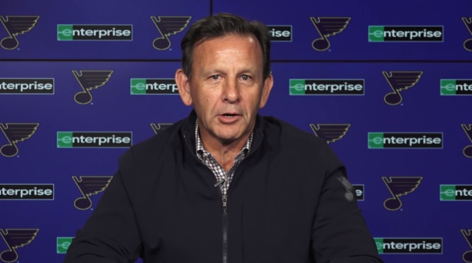 Blues President & CEO Chris Zimmerman Issues Statement on NHL League Operations Suspension