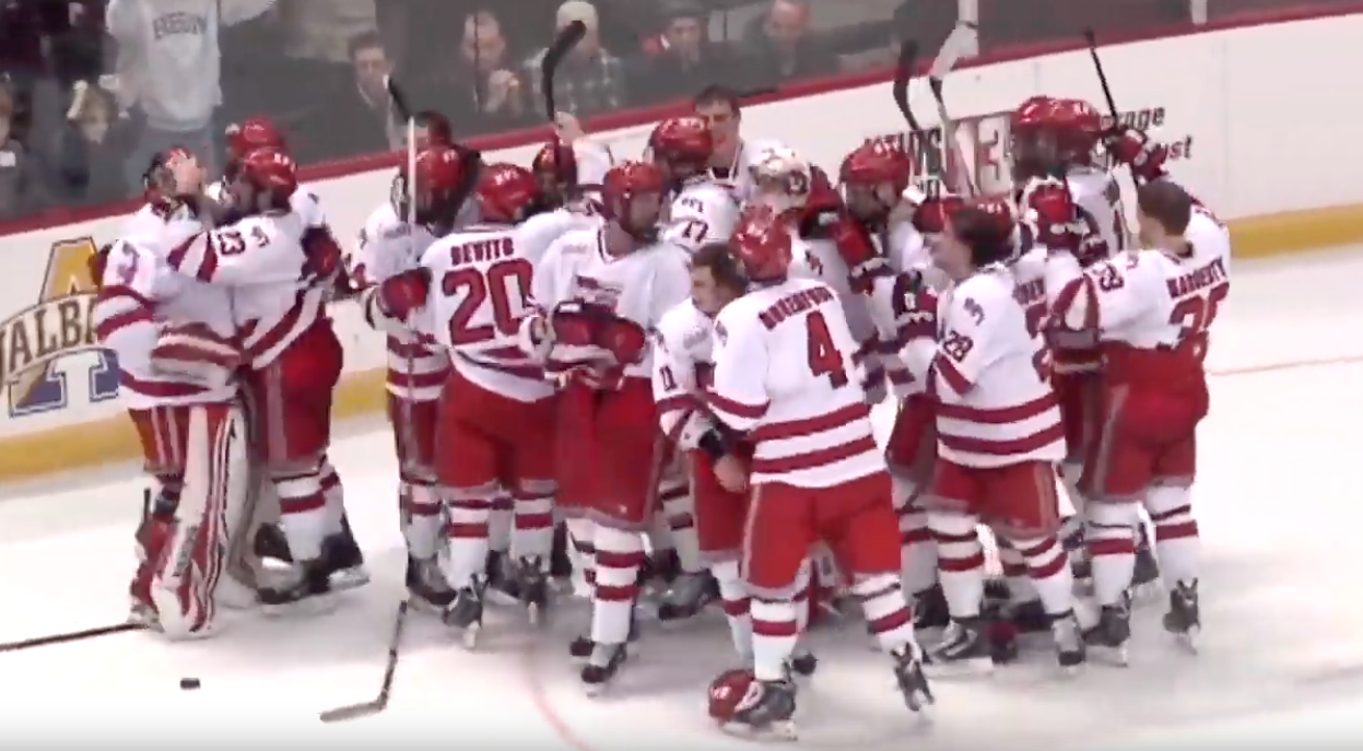WATCH: Top College Hockey Fights