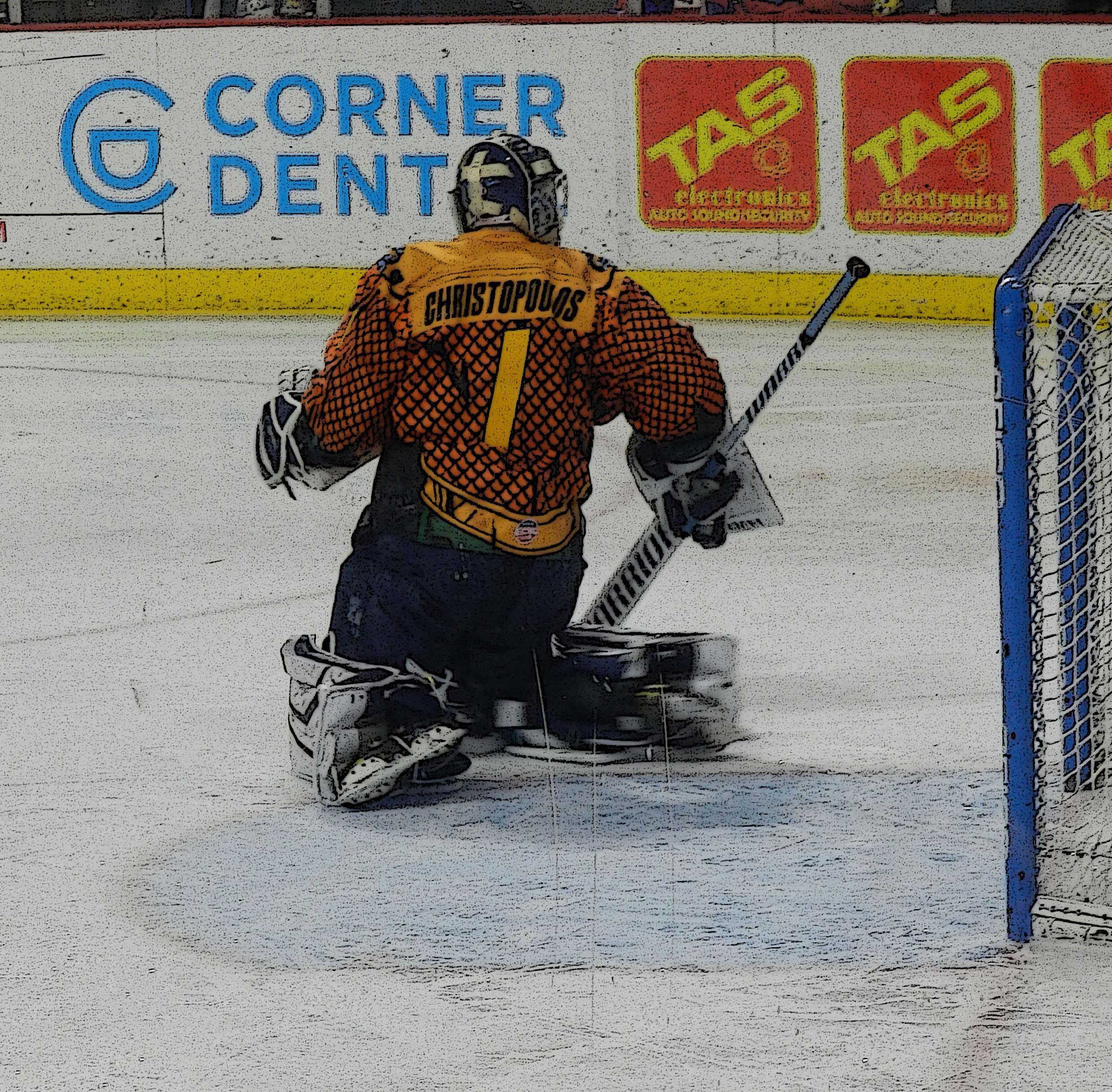 “Banking” on this Goalie