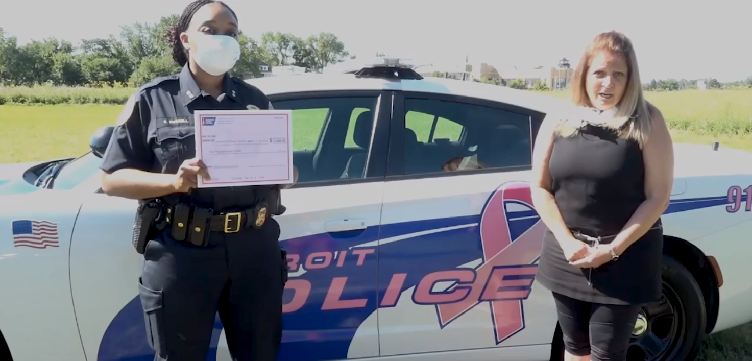 Detroit Public Safety Foundation Donates 00 to American Cancer Society