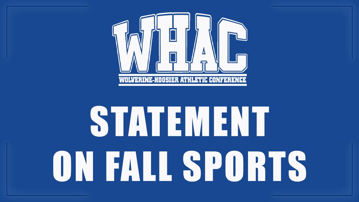 Wolverine-Hoosier Athletic Conference Announces Changes to Fall Sports Schedule