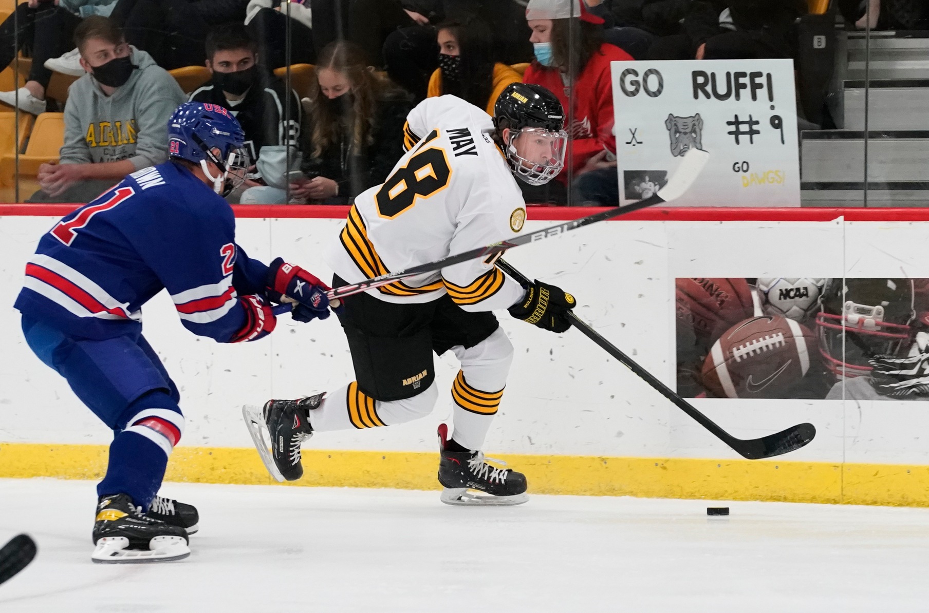 WATCH: Adrian College Doubles Up on Visiting Trine, 6-3