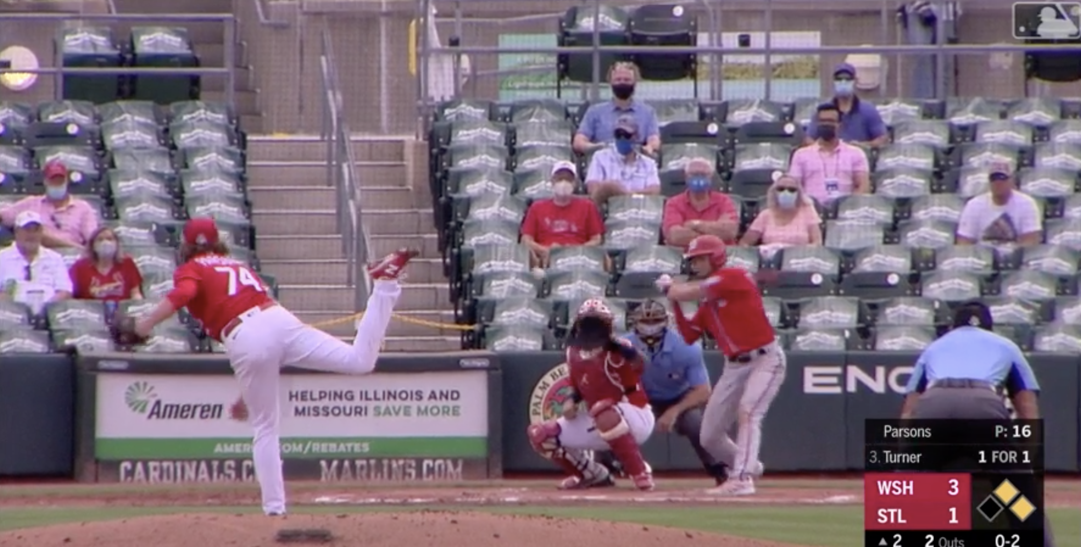 WATCH: Tommy Parsons Pitches in MLB Spring Training Game For St. Louis Cardinals