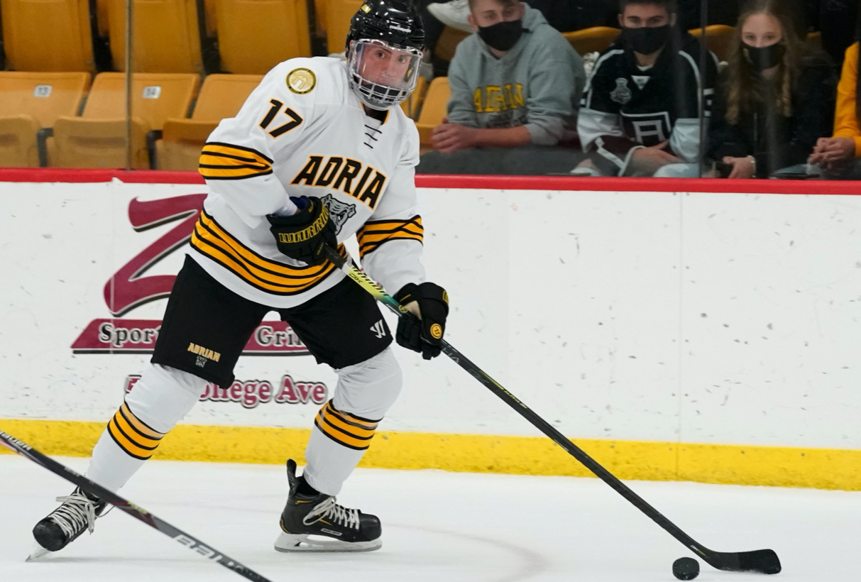 Adrian College Advances to NCHA Semifinals After A 4-1 Victory over Trine University
