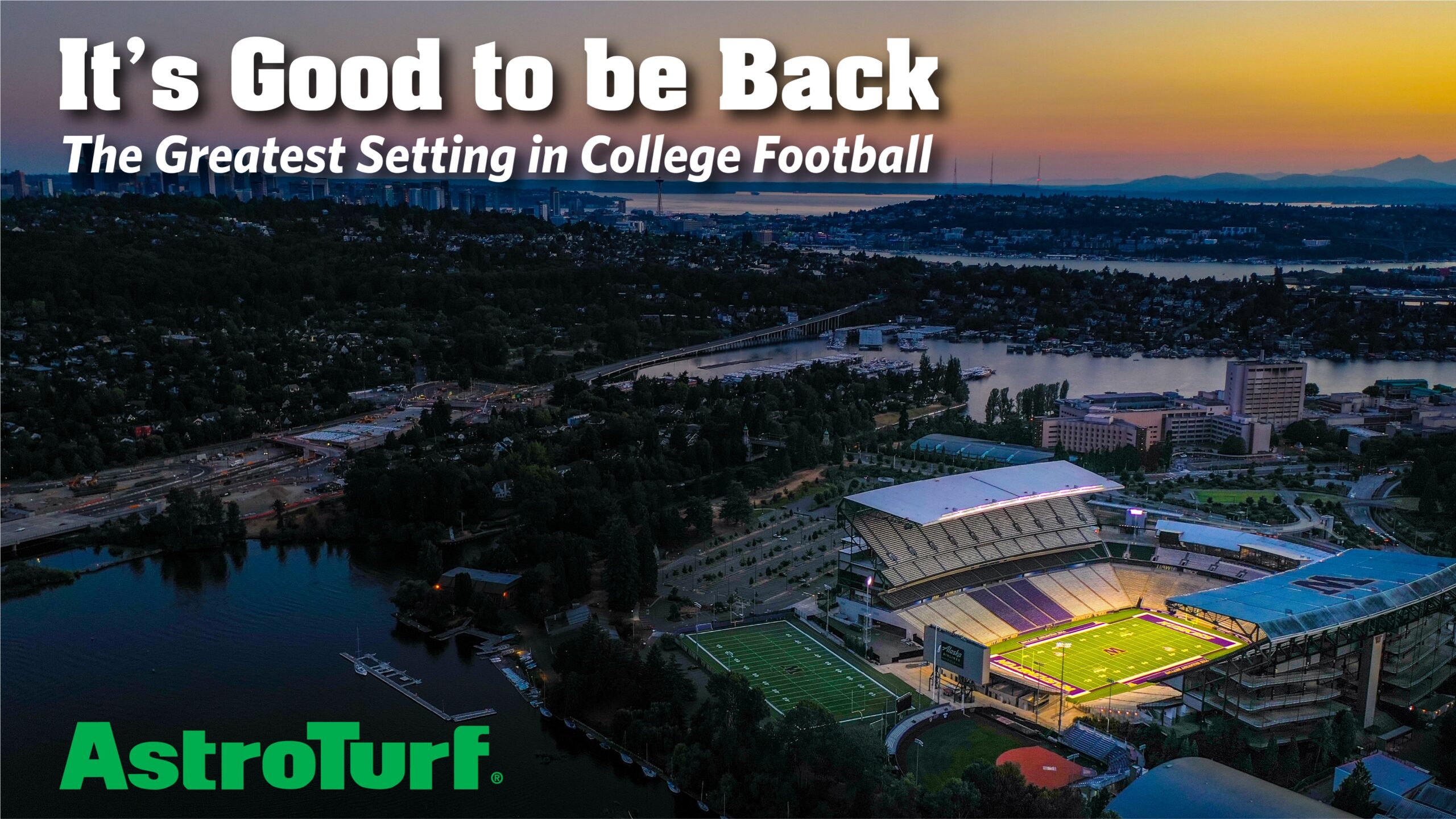 Washington Huskies Ready to Go All Out with New AstroTurf Installation at Husky Stadium