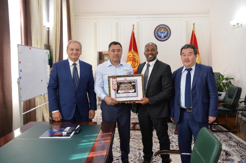 PRESIDENT OF KYRGYZSTAN BECOMES HONORARY PRESIDENT OF IMMAF’S KYRGYZSTAN MMA FEDERATION
