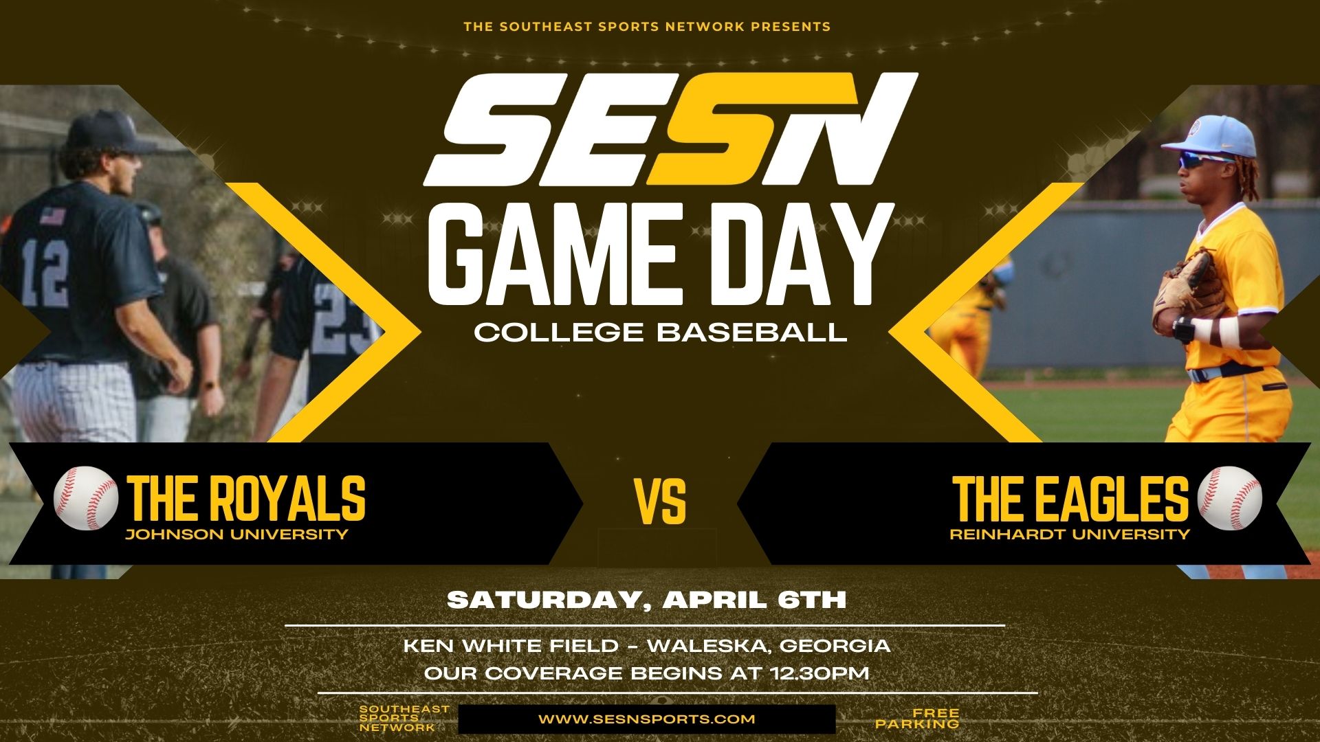 No. 11 Reinhardt and Johnson Set to Finish Three-Game Series