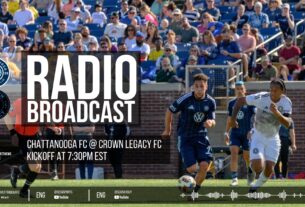 Chattanooga FC Seeks to Extend Winning Streak Against Crown Legacy FC