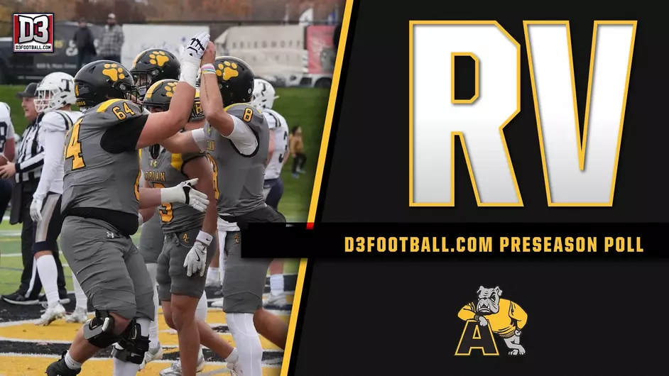Adrian Football Receives Votes in D3football.com Preseason Poll